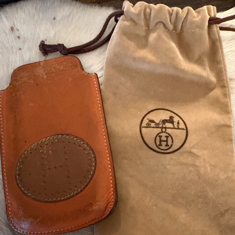 Authentic Hermès holder